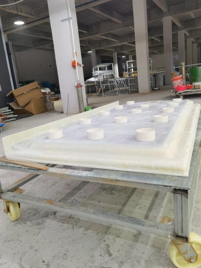 Rectangular Acrylic Shower Tray 60X32′ ′ for Canada Market Shower Base Left Waste Hole