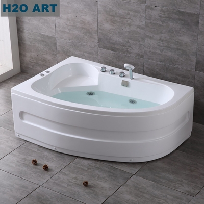 Corner Massage Bathtubs Simple Function Whirlpools Baths for Comfortable Experience