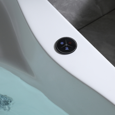 Corner Acrylic Massage Bathtub Whirlpools SPA Tub Hand Controlled for Precise Control