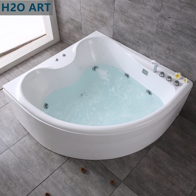 Corner Acrylic Bathtub with Digit Computer Panel Massage Whirlpool Bath from Trusted
