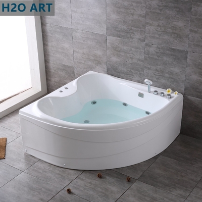 Corner Acrylic Bathtub with Digit Computer Panel Massage Whirlpool Bath from Trusted