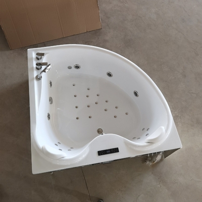 Corner Acrylic Bathtub with Digit Computer Panel Massage Whirlpool Bath from Trusted