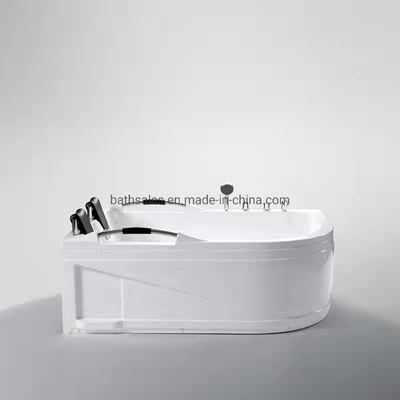 Whirlpool Massage Bathtubs Acrylic Double Corner Hot Tub for 2 Person Outdoor SPA