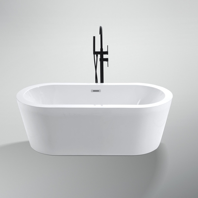 US 300/Piece Function Luxury Oval Acrylic Freestanding Bathtub Wide Border Popular Designs