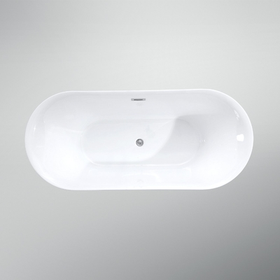Acrylic Outdoor Tub Luxury Oval Freestanding Bathtub for Your Customer Requirements