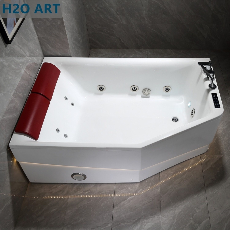 HA-J21 Freestanding Acrylic Bathroom Massage Bathtubs Whirlpools for Modern Bathrooms